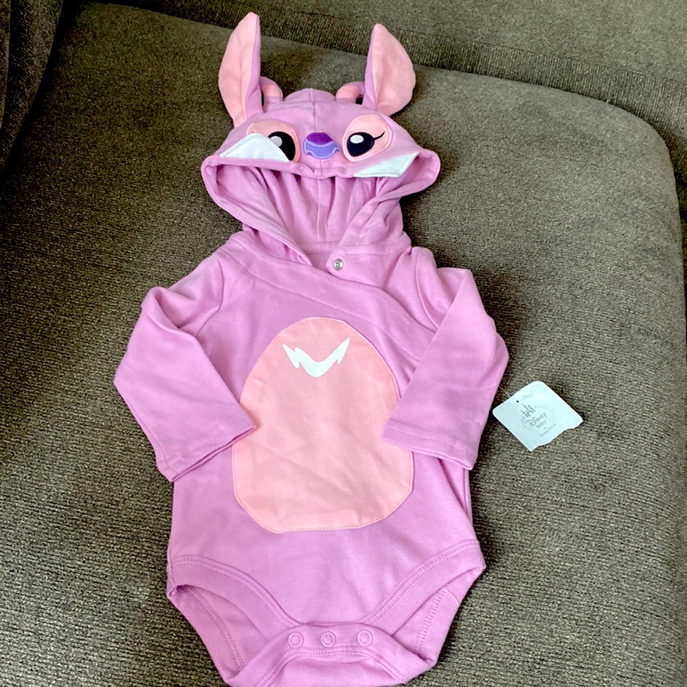 Disney Baby Store baby girl Stitch onesie 3-6 month NWT